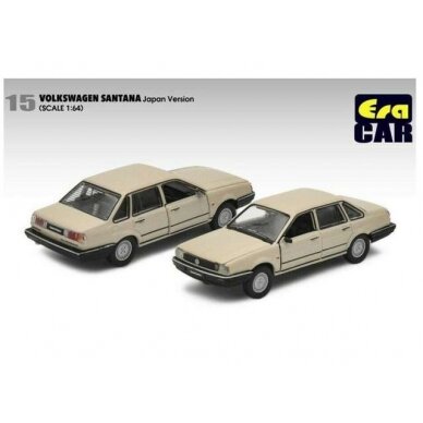 PRE-ORD3R Era Car Modeliukas Volkswagen Santana *Japan Version*, beige