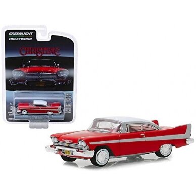Green Light 1958 Plymouth Fury Christine 1983 *Hollywood series 23*, red
