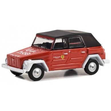 Green Light Modeliukas 1969 Volkswagen Thing (Type 181) *Feuerwehr Fire Brigade*, red/black