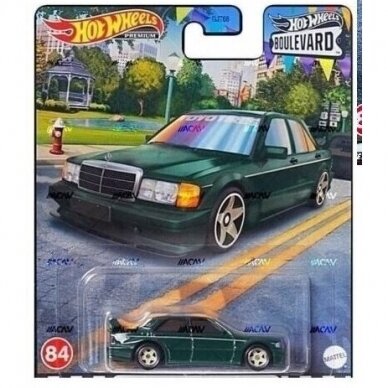 Hot Wheels Premium 84. Mercedes-Benz 190 E 2.5-16 BOULEVARD