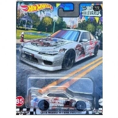 Hot Wheels Premium Modeliukas 85. S15 Nismo R-Tune Proto BOULEVARD (su kainoženkliu) (yra Sandėlyje)