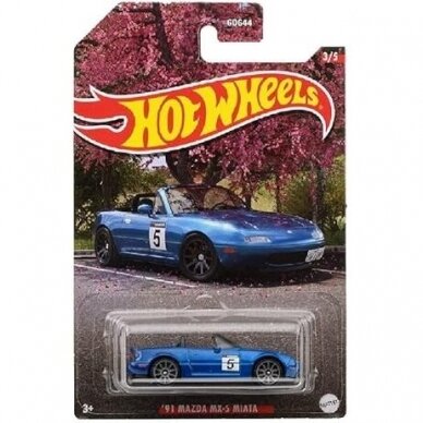 Hot Wheels 91 Mazda MX-5 Miata J-Imports