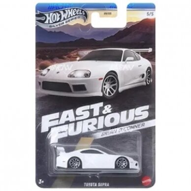 PRE-ORDER Hot Wheels Mainline Brian O`Conner Fast and Furious 2024 Toyota Supra Brian, white