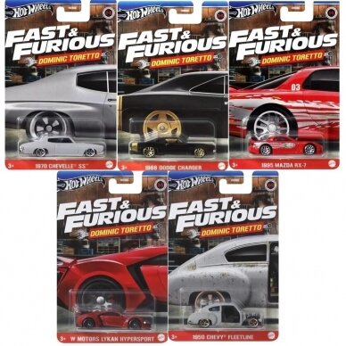 Hot Wheels Mainline Fast and Furious Best of Dominic Toretto