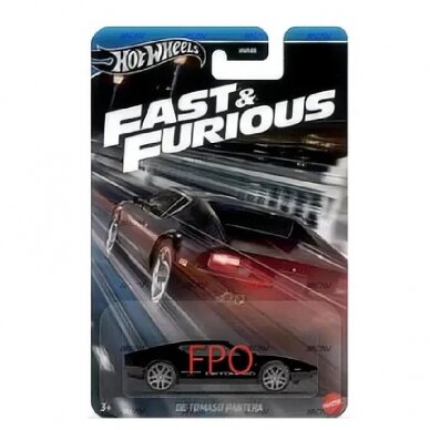 Hot Wheels Mainline Fast and Furious De Tomaso Pantera