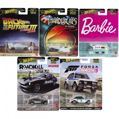 Hot Wheels Modeliukų rinkinys Pop Culture/Entertainment Series (979A)