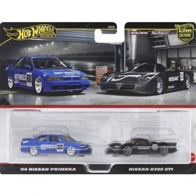 PRE-ORDER Hot Wheels Premium 2-pack Nissan R390 GT1 / ’94 Nissan Primera