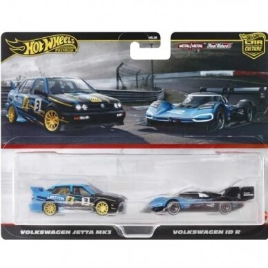 PRE-ORDER Hot Wheels Premium 2-pack Volkswagen I.D.R. & Volkswagen Jetta MK3