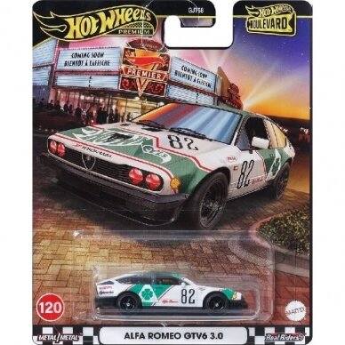 PRE-ORDER Hot Wheels Premium Boulevard 116-120 Alfa Romeo GTV6 3.0