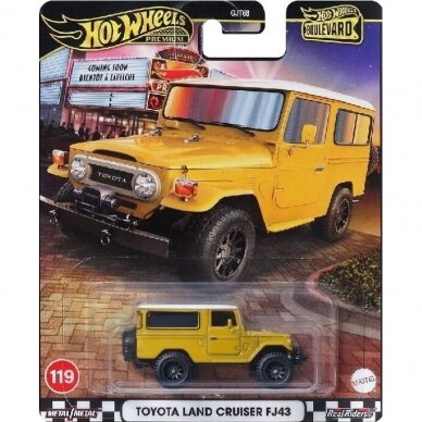 PRE-ORDER Hot Wheels Premium Boulevard 116-120 Modeliukas Toyota land Cruiser FJ43