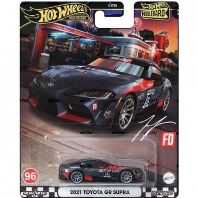 Hot Wheels Premium Boulevard Series ’21 Toyota GR Supra