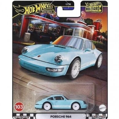 Hot Wheels Premium Boulevard Series Modeliukas Porsche 964 No 103