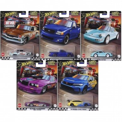 Hot Wheels Premium Boulevard Series Modeliukų rinkinys (979W) (yra Sandėlyje)