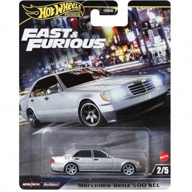 Hot Wheels Premium Fast & Furious Mercedes-Benz 500 SEL