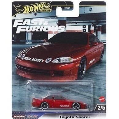 Hot Wheels Premium Fast & Furious Toyota Soarer red