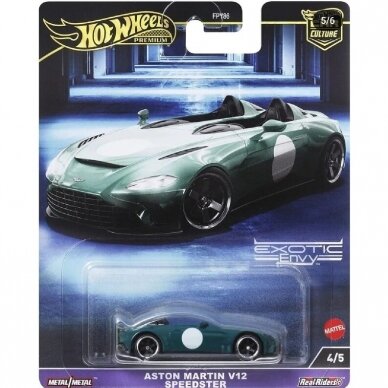 Hot Wheels Premium Aston Martin V12 Speedster Car Culture Exotic Envy