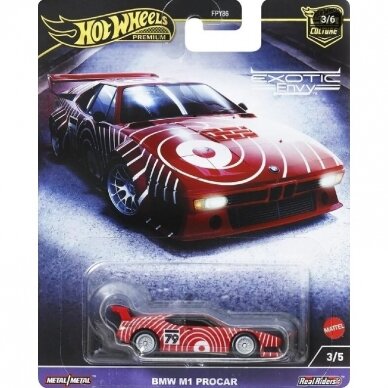 Hot Wheels Premium BMW M1 Pro Car *Car Culture Exotic Envy*