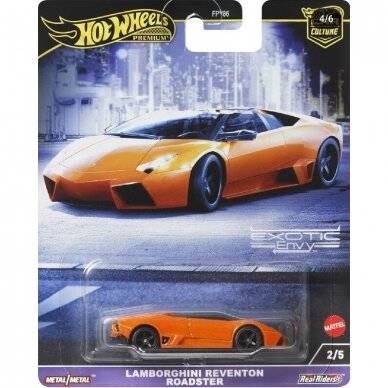 Hot Wheels Premium Modeliukas Lamborghini Reventon Roadster Car Culture Exotic Envy (yra Sandėlyje)