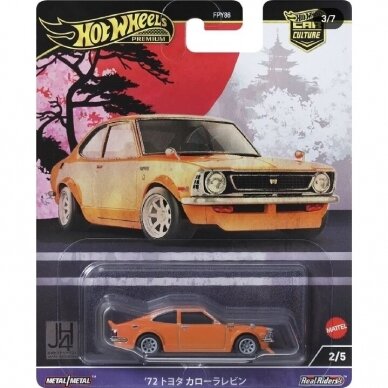 PRE-ORDER Hot Wheels Premium Toyota Corolla TE 27, orange