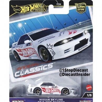 PRE-ORDER Hot Wheels Premium Modern Classics Nissan Skyline R32 Pandem