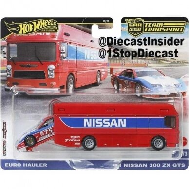 PRE-ORDER Hot Wheels Premium Team Transport Nissan 300 ZX GTS