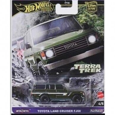 PRE-ORDER Hot Wheels Premium Terra Track Modeliukas Toyota Land Cruiser FJ60