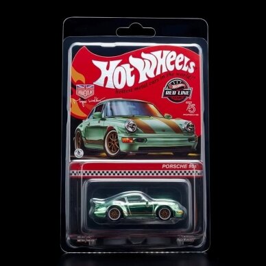 Hot Wheels Red Line Club Modeliukas Magnus Walker “Urban Outlaw” Porsche 964 1