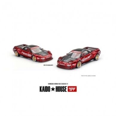 Mini GT Kaido House Kaido House Honda NSX Evasive V1, red