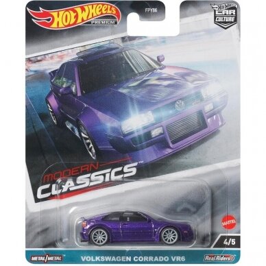 Hot Wheels Premium Modeliukas Modern Classics - Volkswagen Corrado VR6 (yra Sandėlyje)