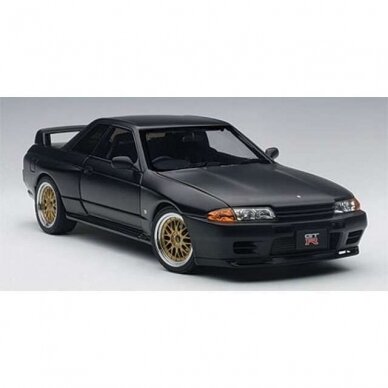 Inno64 Modeliukas Nissan Skyline GT-R (R32), matt black (yra Sandėlyje)