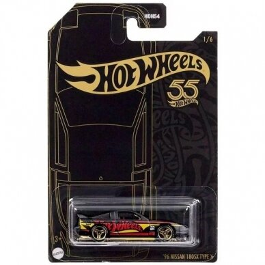 Hot Wheels Pearl and chrome 1996 Nissan 180SX Type X