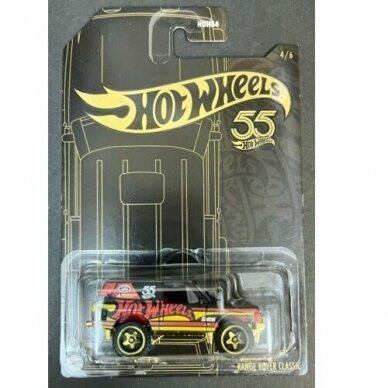 Hot Wheels Pearl and chrome Range Rover Classic