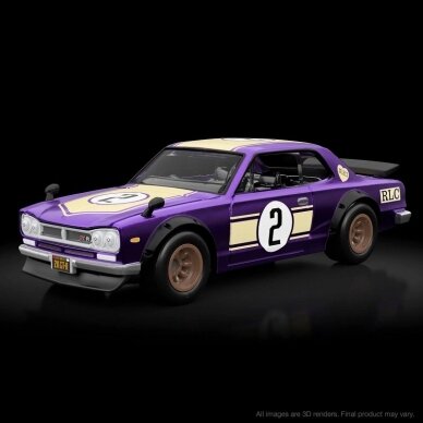 PRE-ORDER Hot Wheels RLC Modeliukas RLC Exclusive sELECTIONs 1972 Nissan Skyline H/T 2000GT-R