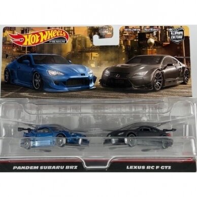 Hot Wheels Premium 2-pack Subaru Pandem BRZ & Lexus RC F GT3 set of 2