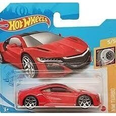 Hot Wheels RED '17 Acura NSX Short Card