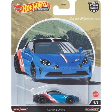 Hot Wheels Premium Modeliukas Renault Alpine A110 (yra sandėlyje)