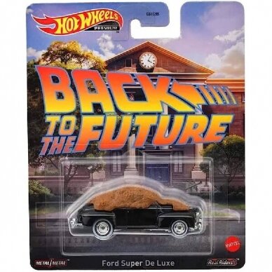 Hot Wheels Premium Modeliukas Retro Entertainment Back to the Future - Ford Super Deluxe (yra sandėlyje)