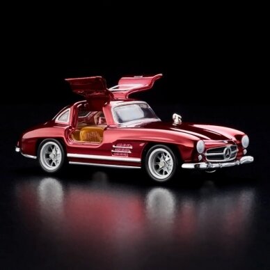 Hot Wheels Red Line Club Modeliukas RLC™ 1955 Mercedes-Benz 300 SL - "Oxblood"