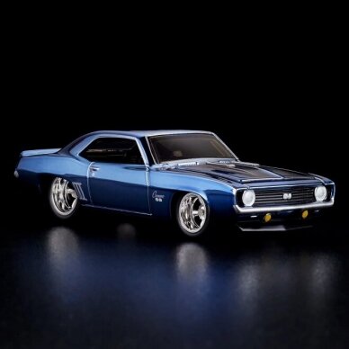 Hot Wheels Red Line Club Modeliukas RLC Exclusive 1969 Chevy Camaro SS blue (yra sandėlyje)