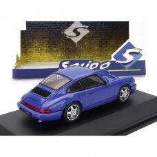 Solido 1/43 1992 Porsche 911 (964) RS, blue