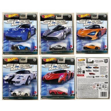 Hot Wheels Premium Speed Machines Car Culture