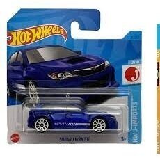 Hot Wheels Modeliukas Subaru WRX STI Blue Hot Wheels HW J-Imports 2023 #21 Short Card (yra Sandėlyje)