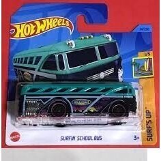 Hot Wheels Modeliukas Surfin' School Bus (yra sandėlyje)