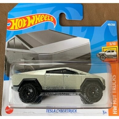 Hot Wheels Tesla Cybertruck-silver