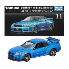 Tomica Premium No.11 Nissan GT-R V-SPEC2 blue Nur JAPAN OFFICIAL