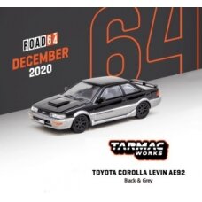 Tarmac Works Toyota Corolla Levin AE92, black/grey