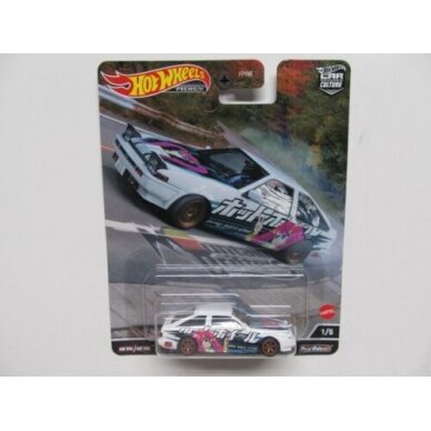 Hot Wheels Premium Modeliukas Toyota AE86 Sprinter Trueno 1/10