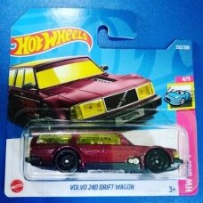 Hot Wheels Modeliukas Volvo 240 Drift Wagon Purple 2022 No 232