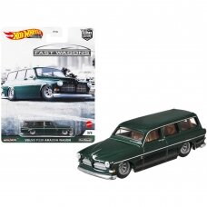 Hot Wheels Premium Volvo P220 Amazon Wagon, green