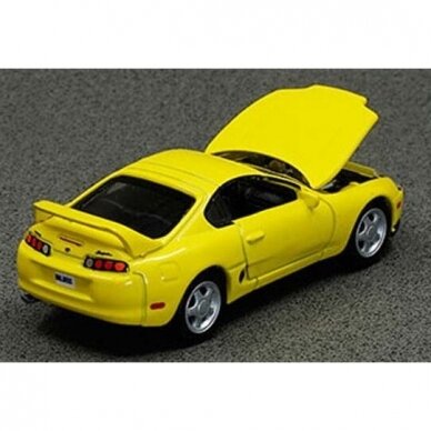 Wbros Auto World Modeliukas Toyota Supra, yellow (yra Sandėlyje)